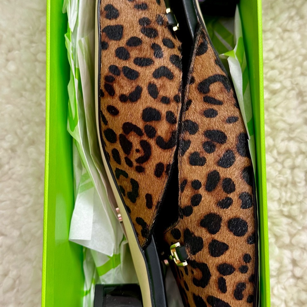 Sam Edelman Leopard Print Mules - Picture 2 of 9